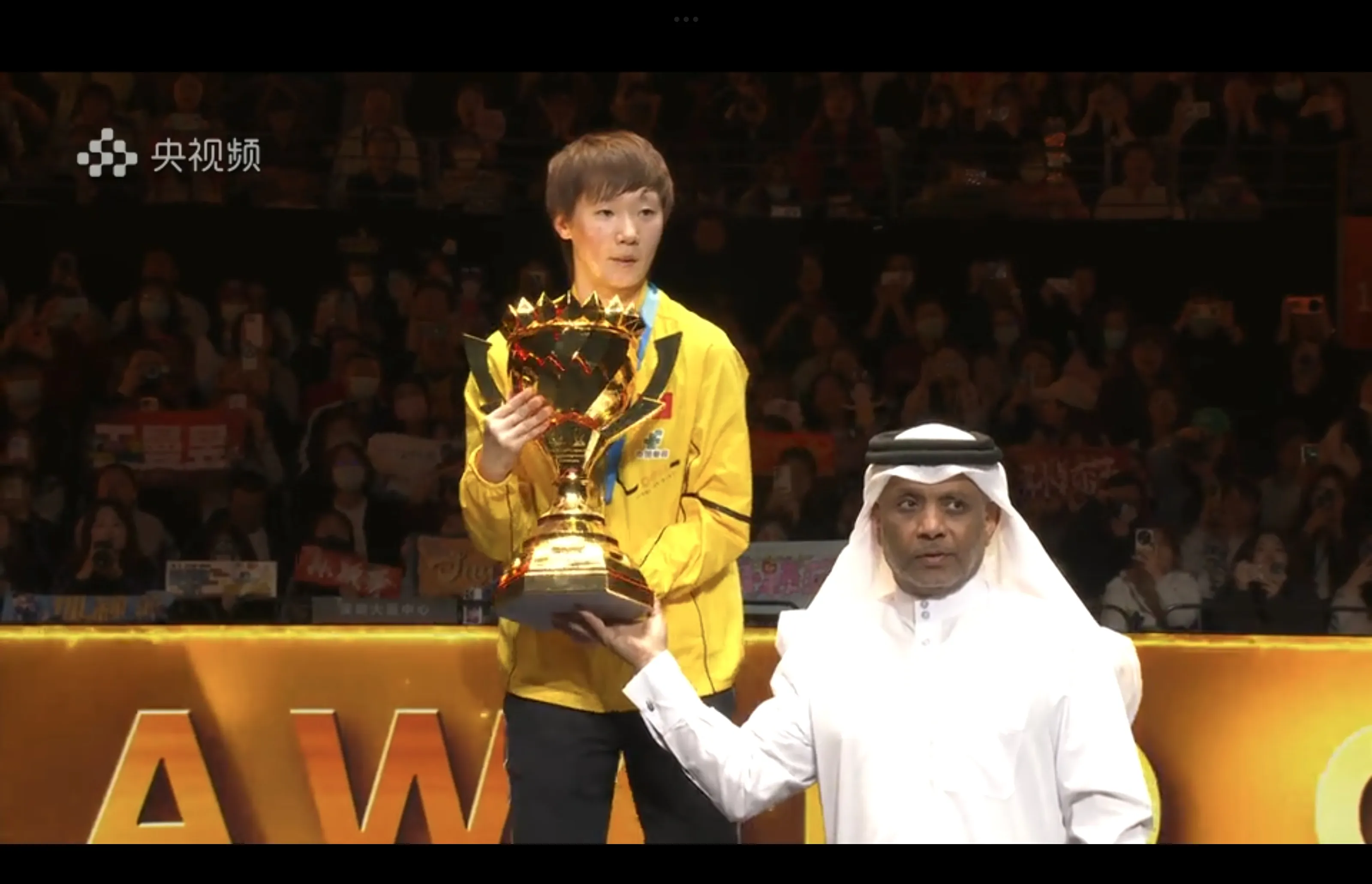 亚洲杯比赛上，一支球队闪耀夺冠