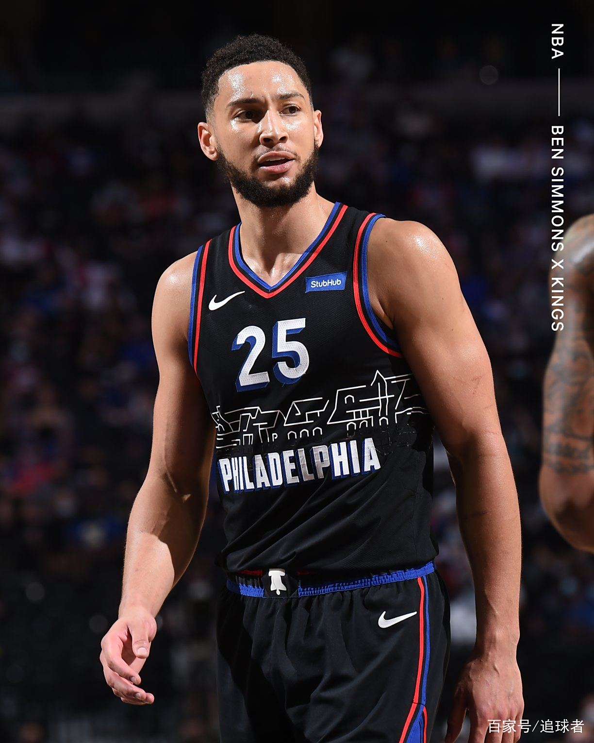 76人完胜国王，莫里斯完成帽子戏法