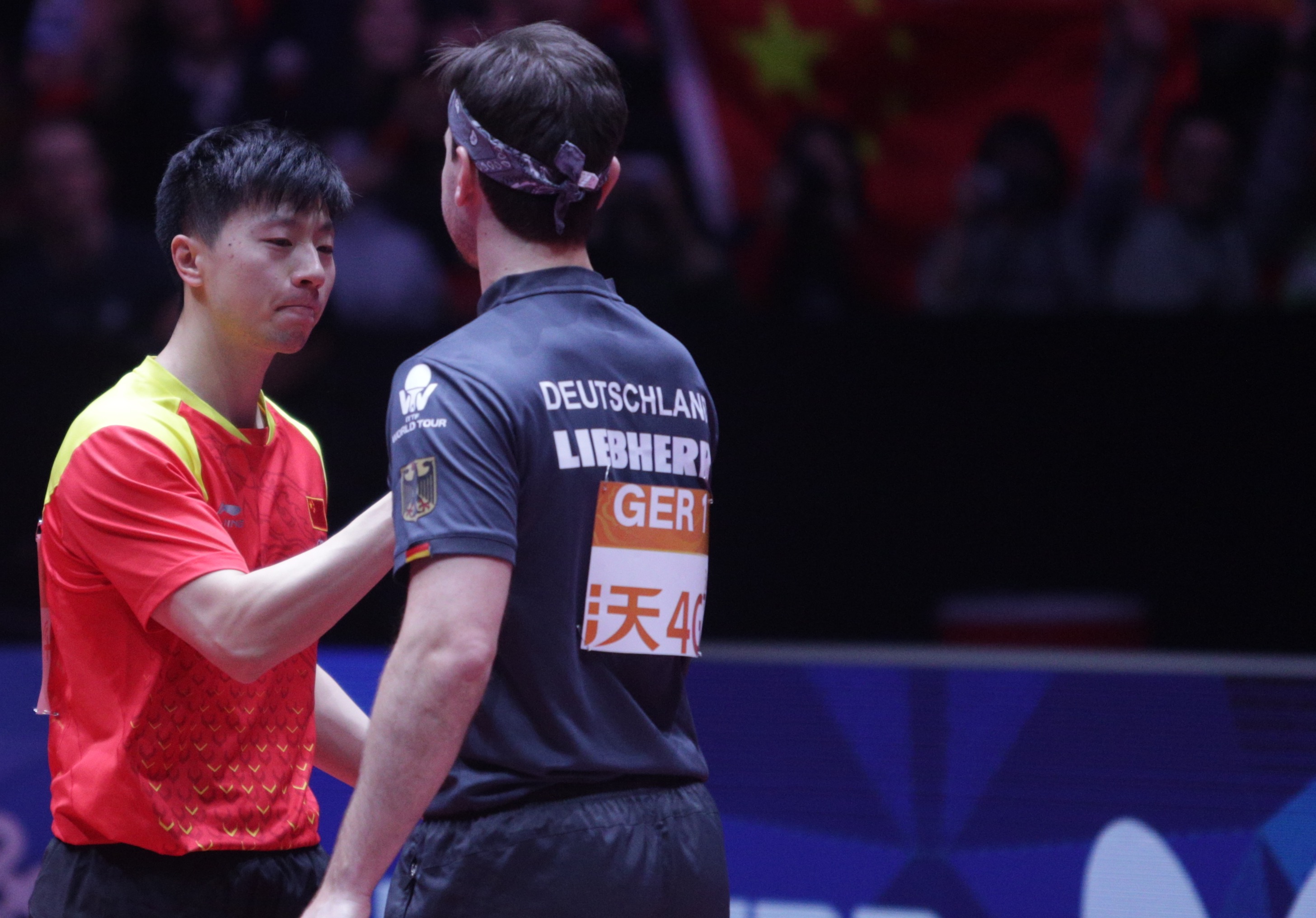 德国乒乓球队险胜韩国乒乓球队,马龙统治全场 德国乒乓球队险胜韩国乒乓球队,马龙统治全场